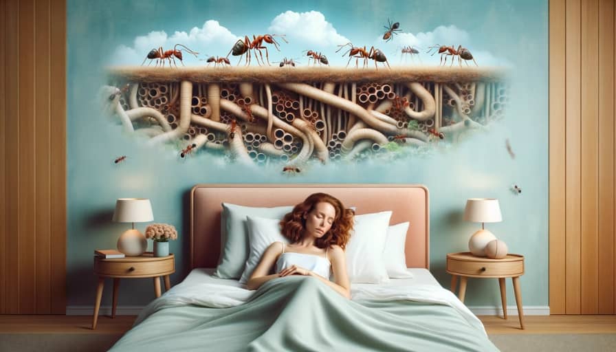 Ants colony in Dreams