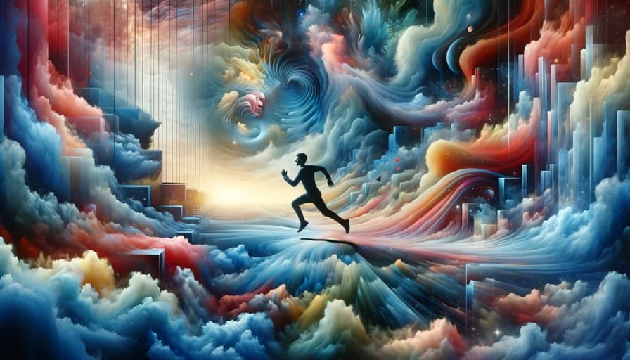 Dimensions of Running in Dreams