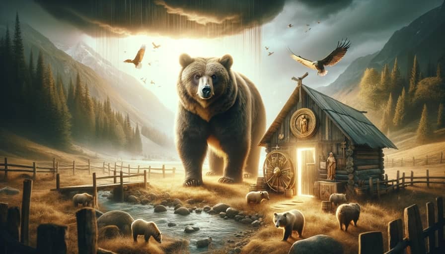 dreams of bear biblical meaning