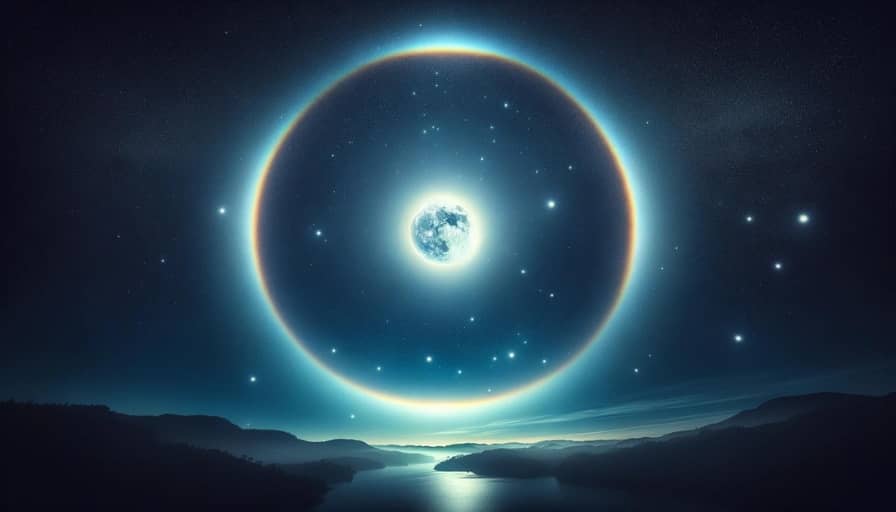 Biblical Meaning of Halo Around the Moon - Spiritual Significance