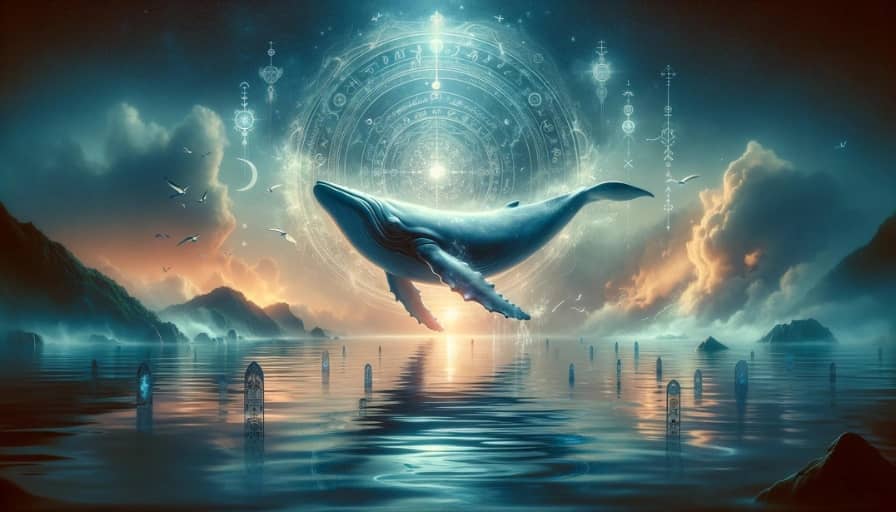 whale representing spiritual significance